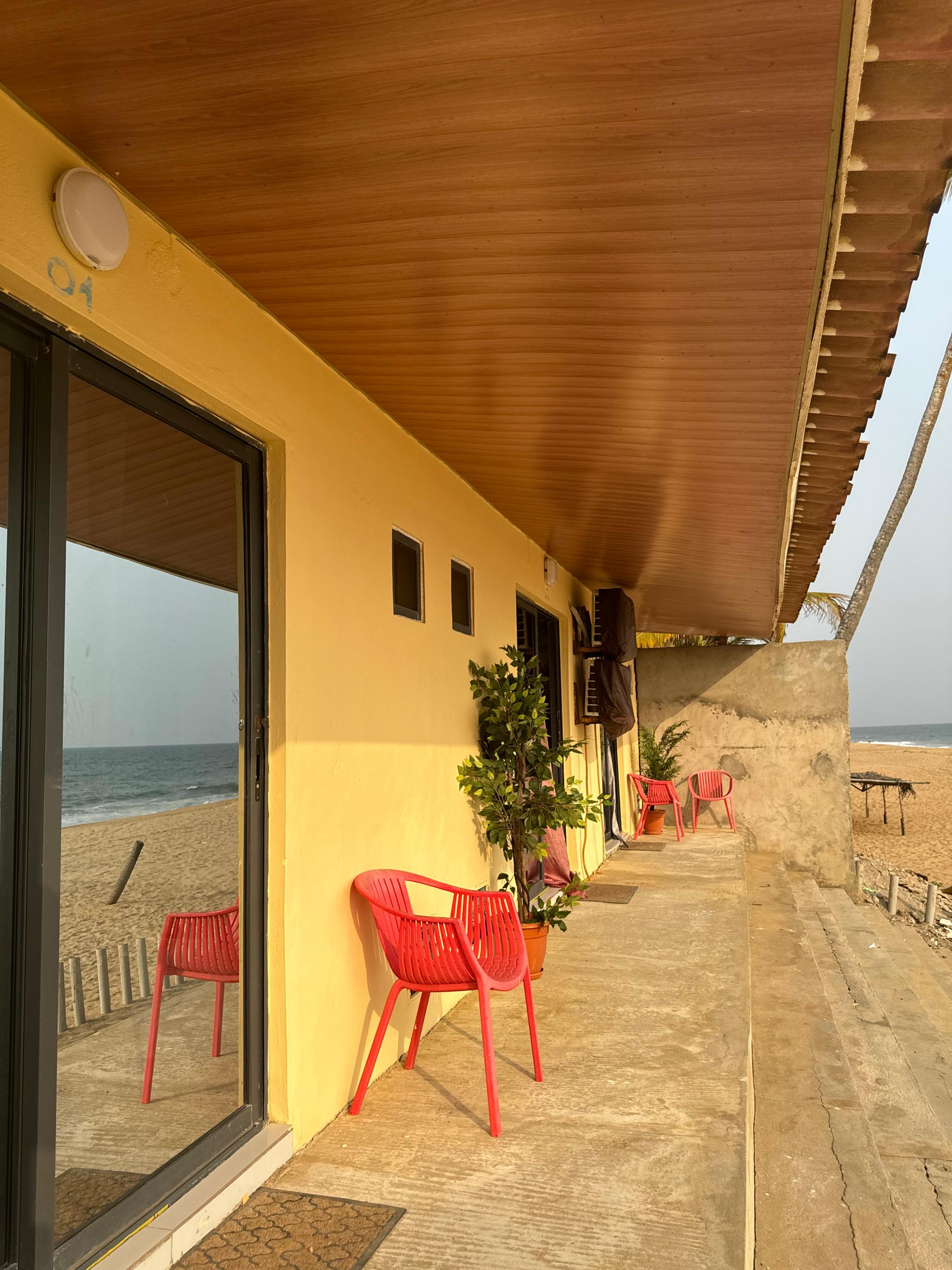 Balcon chambre mer